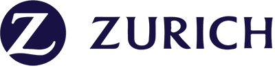 A black and blue logo for zuri.